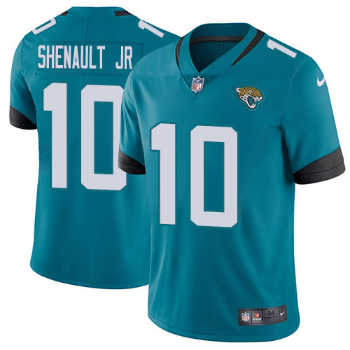 Men Nike Jacksonville Jaguars #10 Laviska Shenault Jr. Teal Green Alternate  Stitched NFL Vapor Untouchable Limited Jersey